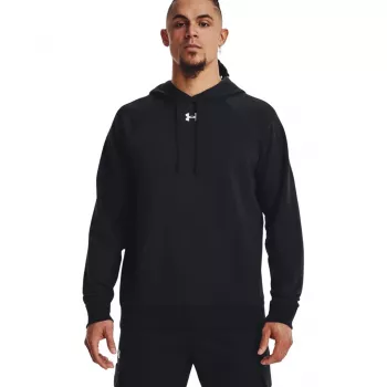 Under Armour vyriškas Rival Fleece gobtuvas juodos spalvos S dydis