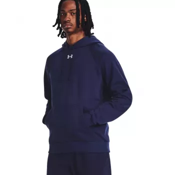 Under Armour Rival Fleece Megztinis su gobtuvu Tamsiai Mėlynas 1379757 410 M