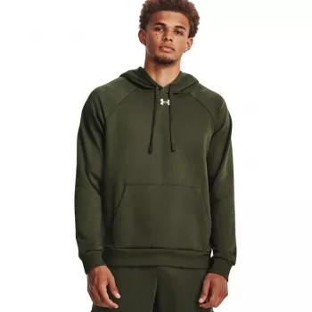 Under Armour Rival Fleece megztinis su gobtuvu Alyvuoginis