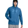 Under Armour Rival Fleece Logo HD vyriškas megztinis su gobtuvu Academy Blue XL