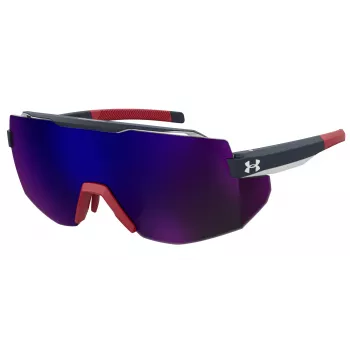 Under Armour UA Squad WIR vyriški akiniai nuo saulės – 99 mm lęšiai, 140 mm kodinėlė, Grilamid TR90 rėmelis