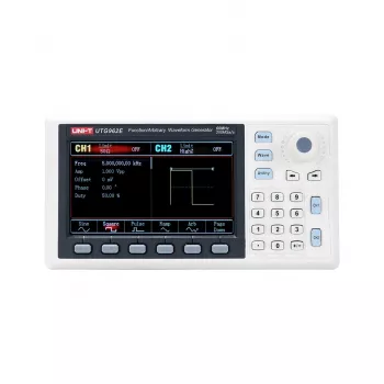 UNI-T LEC-MIE0450 UTG962E 60 MHz dviejų kanalų funkcijų / savavališkų bangų formų generatorius