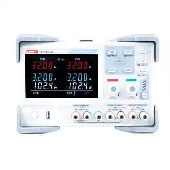 UNI-T UDP3303A Programuojamas nuolatinės srovės maitinimo šaltinis 3 kanalai 195W