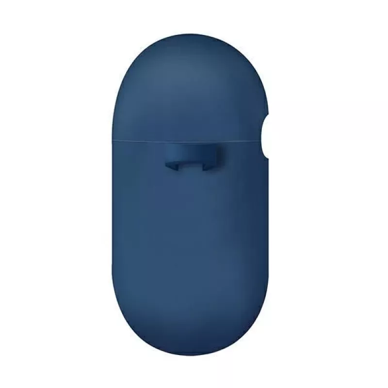 UNIQ Nexo Dėklas AirPods 3 + Ausų Kabliukai Silikoniniai - Mėlyna