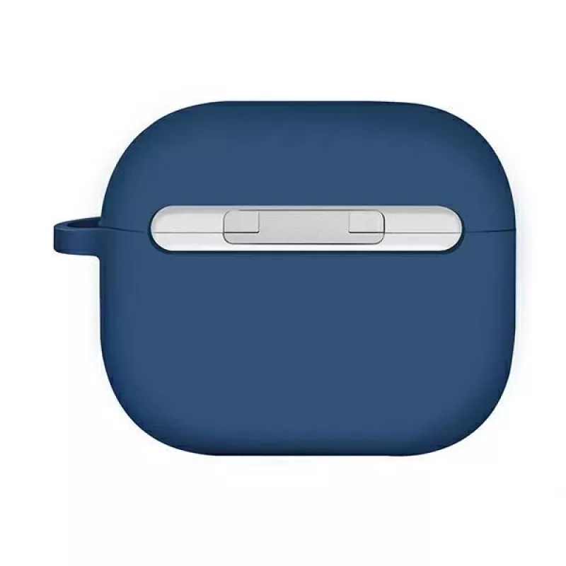 UNIQ Nexo Dėklas AirPods 3 + Ausų Kabliukai Silikoniniai - Mėlyna