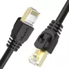 UNITEK Cat.7 SSTP Ethernet Patch Cable RJ45, 0.5m, Pilka, 10Gbps, 600MHz, Auksuotas