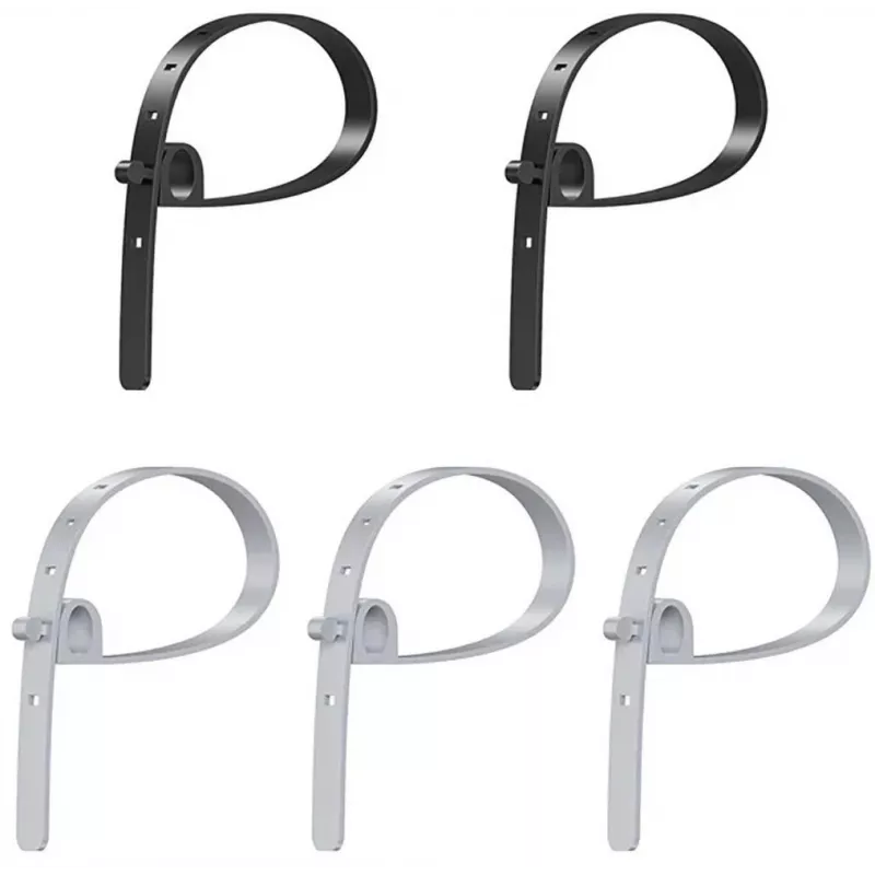 UNITEK FlexiTie Silicone Cable Ties Set – 6 vnt. daugkartiniai kabelių raiščiai, įvairių spalvų, 2 dydžiai