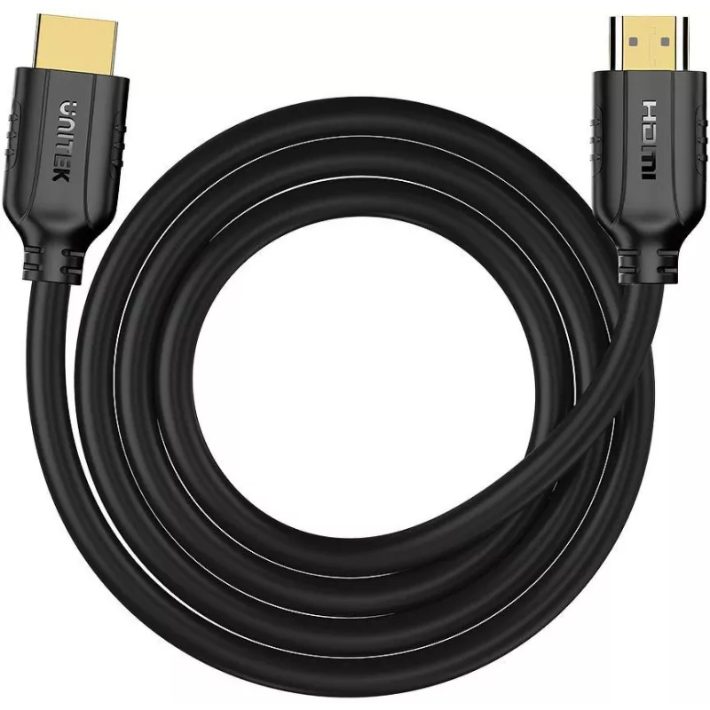 UNITEK HDMI 2.0 laidas 4K 60Hz HDR ARC 2m juodas