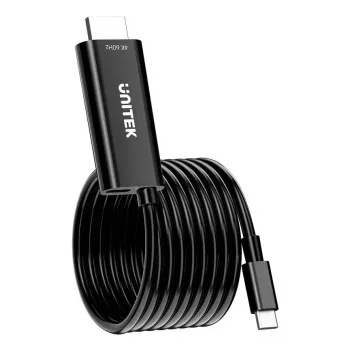Unitek USB-C į HDMI kabelis 4K@60Hz su USB-C PD 100W