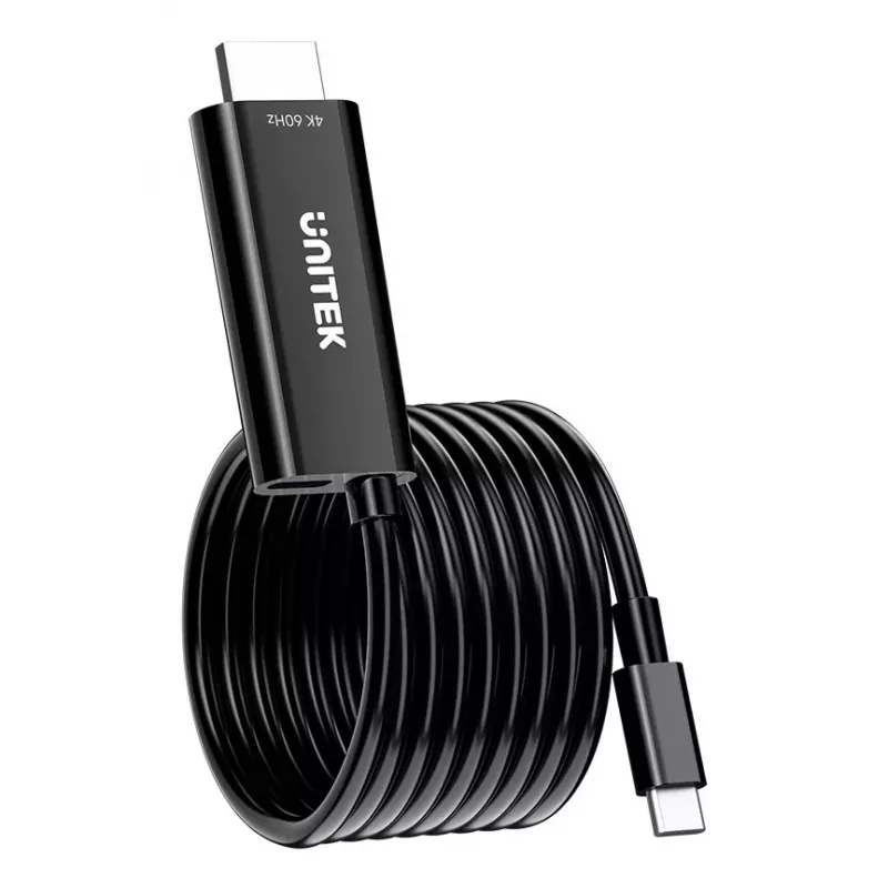 Unitek USB-C į HDMI kabelis 4K@60Hz su USB-C PD 100W