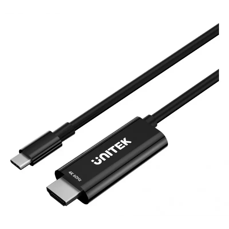 Unitek USB-C į HDMI kabelis 4K@60Hz su USB-C PD 100W