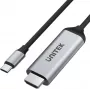 UNITEK V1423A USB-C į HDMI 4K 60Hz laidas 1,8m