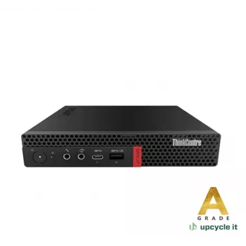 Upcycle IT Lenovo ThinkCentre M720Q Tiny Desktop PC, Intel Core i5-8400T, 8GB RAM, 256GB SSD, Windows 10 Pro