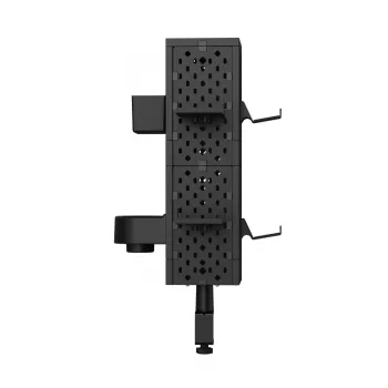uRage Pegboard modulinis žaidimų priedų organizatorius, tvirtinamas prie sienos ar stovo, juodas (00186081)