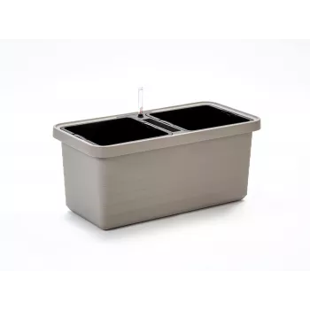 Urbalive Berberis Duo Savitarninis Vazonas 78 x 39 cm, Šviesiai Pilka