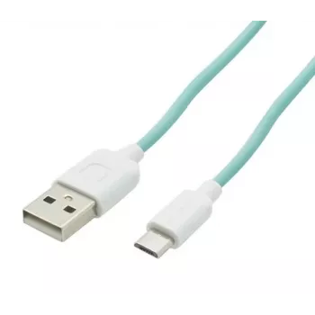 USAMS US-SJ098 USB A to Micro USB įkrovimo laidas 1M Cyan