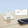 USAMS Yi Series T65 20W PD Greitasis Įkroviklis su USB-C į USB-C 60W Kabeliu, Baltas (OYXLTZ01)