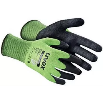 Uvex 6060408 apsauginės darbo pirštinės, pilkos/antracito, 8 dydis (M/L), C pjovimo apsaugos lygis