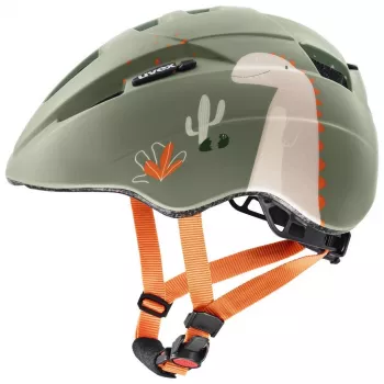 UVEX Kid 2 CC vaikiškas dviračio šalmas 46-52 cm, šalavijų žalia