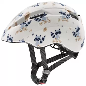 Vaikiškas dviračių šalmas UVEX Kid 2 CC 46-52 cm, Raccoon Matt