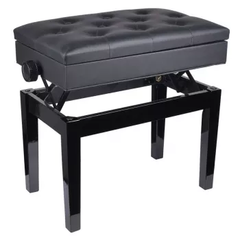 V-TONE BENCH 2 BK Pianino Suolas su Dėžute, Juodas