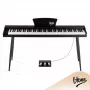 V-TONE BL-130 BK Skaitmeninis pianinas su 88 svertiniais klavišais, 16 balsų, 128 balsų polifonija, 3 pedalais ir 2x25W garsiakalbiais – juodas