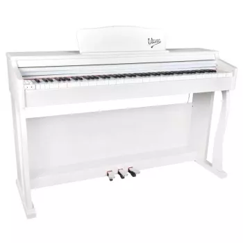 V-TONE BL-8808 WH USB MIDI Digital Learning Piano - 88 klavišai, pusiau svertiniai, baltas