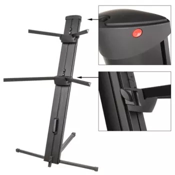 V-TONE DELUXE K2 Keyboard Stand Double Adjustable