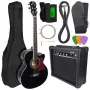 V-TONE EAG SET BK Elektroakustinė gitara + stiprintuvas, juoda