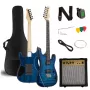 V-TONE EGW 39 BL elektrinė gitara 4/4 Stratocaster mėlyna