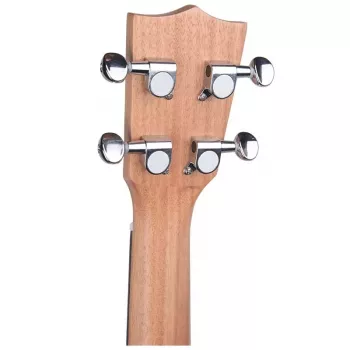 V-TONE UK23 Wood 23 inch Concert Ukulelė – Sapele korpusas, Riešutmedžio grifas, Natūrali matinė apdaila