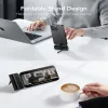 Veger PlugOn Power Bank (W0558P) 5000 mAh 20W PD QC3.0 su Įmontuota Lightning Jungtimi Juoda