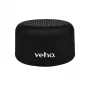 VEHO M3 nešiojamas belaidis Bluetooth garsiakalbis, 4W RMS, IPX5, Micro SD/AUX, juodas