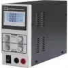 Velleman LABPS6005SM 60V 5A 300W reguliuojamas nuolatinės srovės maitinimo šaltinis su LED ekranu, juodas/pilkas