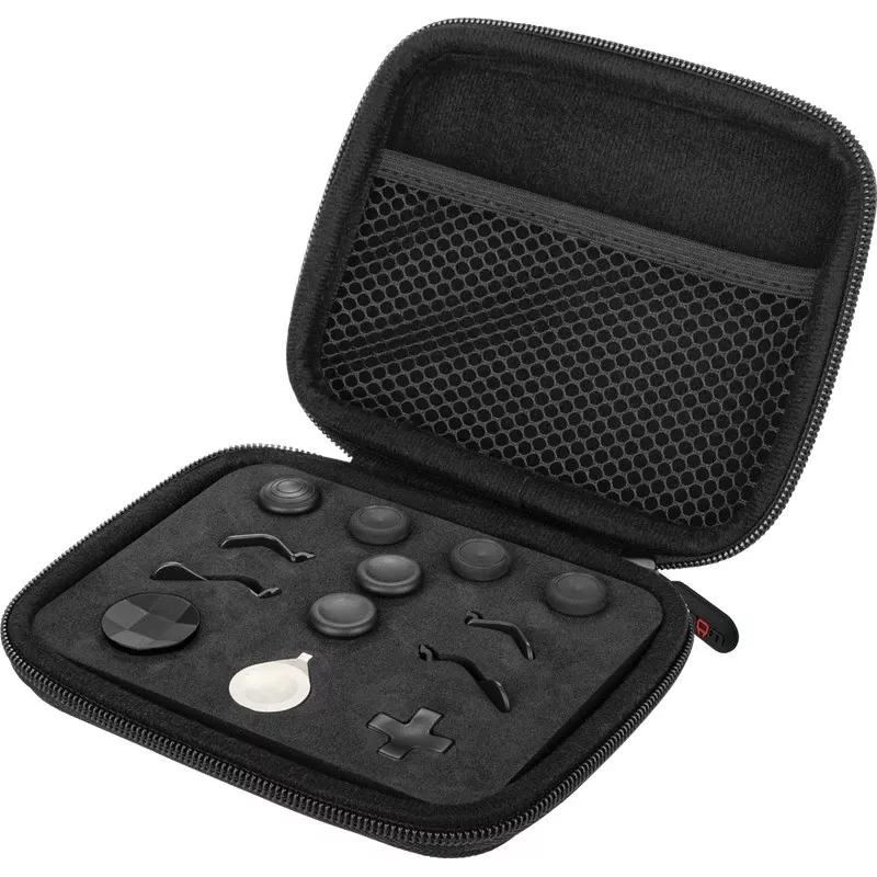 VENOM Customisation Kit, skirta Xbox One belaidžiam valdikliui – juoda (7 dalys) – Analoginių svirčių rankenos, gaidukų rankenos ir D-pad dangtelis