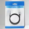 VENTION BGKHF USB-C į 3,5 mm garso adapterio kabelis, 1 m, juodas
