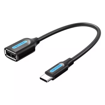 VENTION CCSBB USB 2.0 Type-C Male to USB-A Female Adapter Cable 0,15m Black