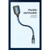 VENTION CCSBB USB 2.0 Type-C Male to USB-A Female Adapter Cable 0,15m Black