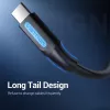 VENTION COKBF USB-C į USB 2.0 laidas 1m Juodas