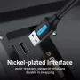 VENTION CONBI USB 3.0 laidas (vyriškas į vyrišką) 3 m juodas