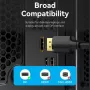 VENTION HAKBF DisplayPort į DisplayPort kabelis 1m Juodas