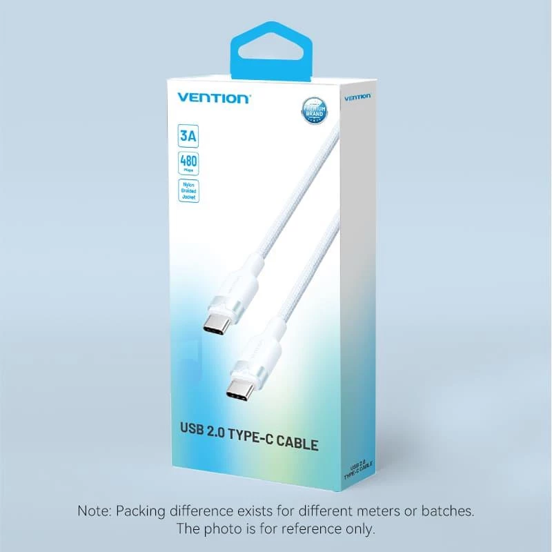 VENTION TRDBF USB-C į USB-C laidas 1m Juodas