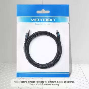 VENTION USB-C į USB 2.0 laidas 0,25m Juodas COKBC