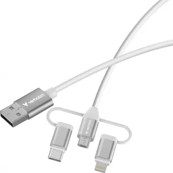 Verbatim Essentials 3in1 USB 2.0 laidas USB-A / USB-B / USB-C