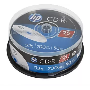 Verbatim HP CD-R 25 vnt. verpstėje – 700 MB, 52x, AZO dažiklis
