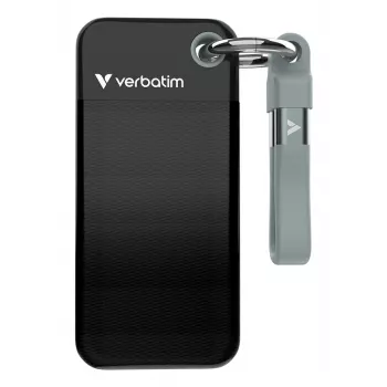 Verbatim SSD Pocket USB 3.2 Gen 2 500GB Juoda/Pilka