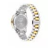 VERSACE V-Race vyriškas šveicariškas kvarcinis laikrodis su nerūdijančio plieno apyranke, 42 mm, juodas ciferblatas VE8E00424