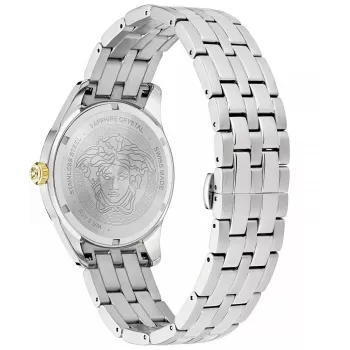 VERSACE V-Race vyriškas laikrodis VE7C00523 41mm nerūdijančio plieno chronografas