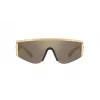 VERSACE VE2197-10005A Unisex Pilot Akiniai Juodi Pilki 58mm