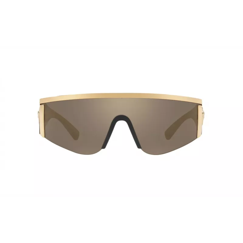 VERSACE VE2197-10005A Unisex Pilot Akiniai Juodi Pilki 58mm